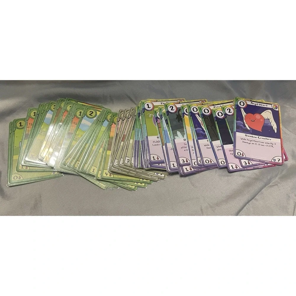 2 Adventure Time Wars Card Games Mixed Up Incomplete